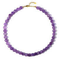 Collana in argento con Ametista Rose de France