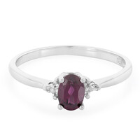 Anello in argento con Rodolite Rajasthan