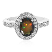 Anello in argento con Opale Mezezo