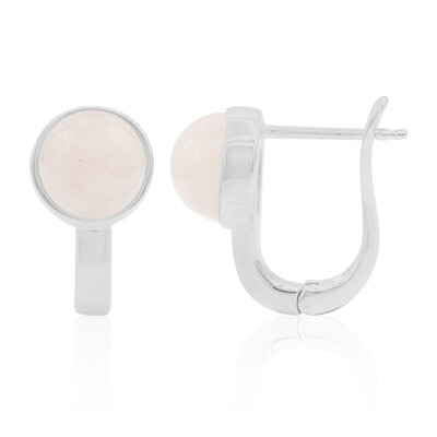 Orecchini in argento con Quarzo Rosa
