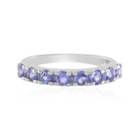 Anello in argento con Tanzanite