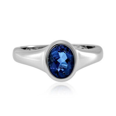 Anello in argento con Quarzo Mirtillo