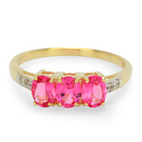 Anello in oro con Spinello Rosso