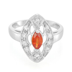Anello in argento con Rubino Tramonto