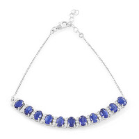 Bracciale in argento con Cianite