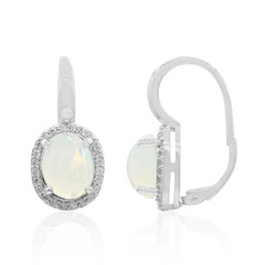 Orecchini in argento con Opale di Welo