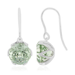 Orecchini in oro con Ametista Verde (PHANTASIA)