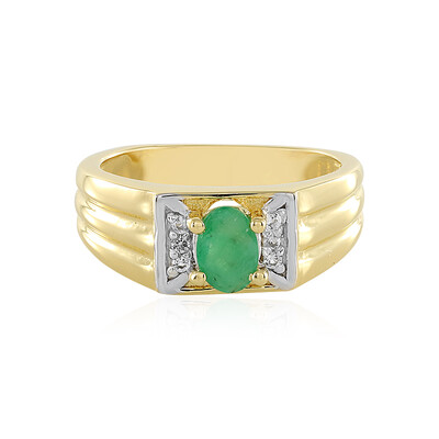 Anello in argento con Smeraldo Socoto