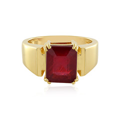 Anello in argento con Rubino del Madagascar