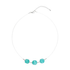 Collana in argento con Amazzonite