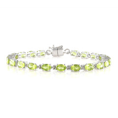 Bracciale in argento con Peridoto
