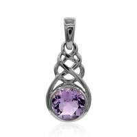 Ciondolo in argento con Ametista Rose de France