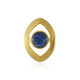 Ciondolo in argento con Zaffiro Stellato Blu (MONOSONO COLLECTION)