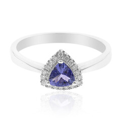 Anello in oro con Tanzanite AAA (CIRARI)