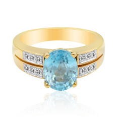 Anello in oro con Zircone Ratanakiri (Adela Gold)