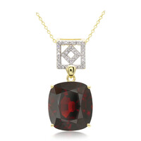 Collana in oro con Spessartina (AMAYANI)