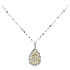 Collana in oro con Diamante Giallo SI2 (CIRARI)