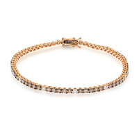 Bracciale in oro con Diamante Cioccolato SI2 (CIRARI)