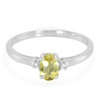 Anello in argento con Tormalina Cuprian
