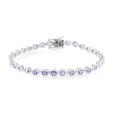 Bracciale in argento con Tanzanite