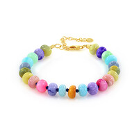 Bracciale in argento con Opale dell'Etiopia