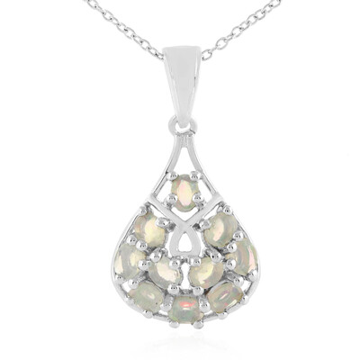 Collana in argento con Opale di Welo
