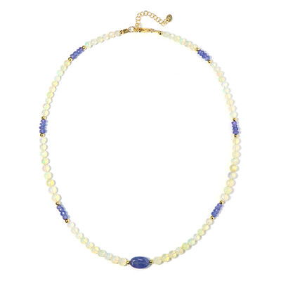 Collana in argento con Tanzanite
