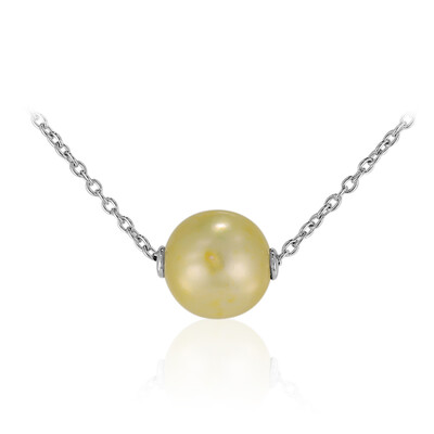 Collana in argento con Perla di Acqua Dolce (TPC)