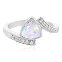 Anello in argento con Opale di Welo