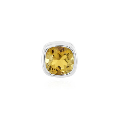 Ciondolo in argento con Citrino (MONOSONO COLLECTION)
