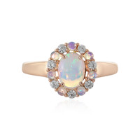 Anello in argento con Opale di Welo
