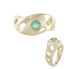 Anello in oro con Smeraldo Russo (de Melo)