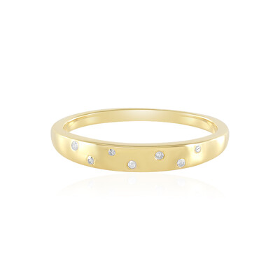 Anello in argento con Diamante I2 (I)
