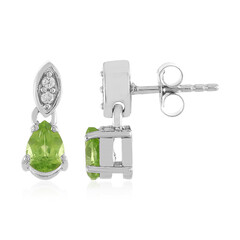 Orecchini in argento con Peridoto