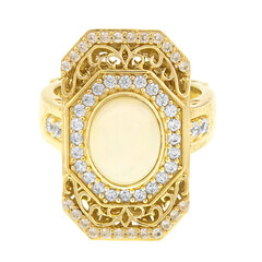 Anello in argento con Opale di Welo (Dallas Prince Designs)