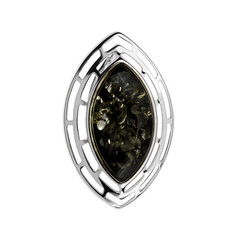 Ciondolo in argento con Ambra Baltica