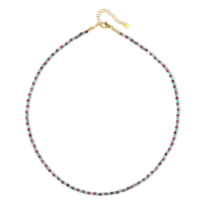 Collana in argento con Rubino del Madagascar