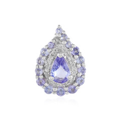 Ciondolo in argento con Tanzanite
