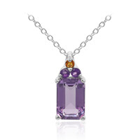 Collana in argento con Ametista