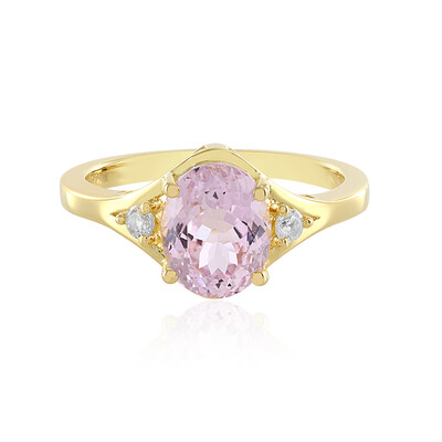 Anello in argento con Kunzite