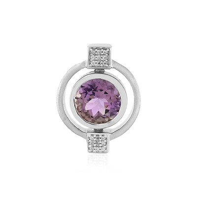 Ciondolo in argento con Ametrina (MONOSONO COLLECTION)
