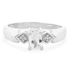 Anello in argento con Berillo Himalayano