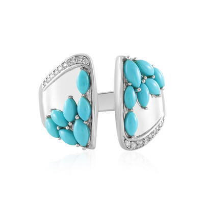 Anello in argento con Turchese Sleeping Beauty (de Melo)