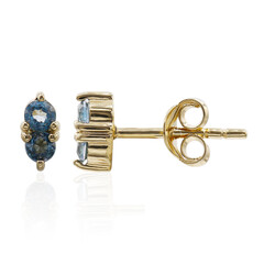 Orecchini in argento con Topazio Blu Londra
