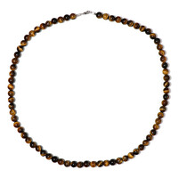 Collana in argento con Occhio di Tigre