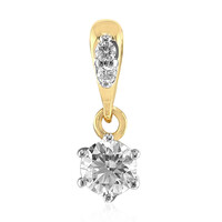 Ciondolo in oro con Diamante IF (D)