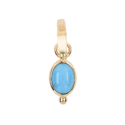 Ciondolo in argento con Turchese