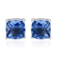 Orecchini in argento con Fluorite Cangiante