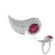 Anello in argento con Rubino Bemainty (MONOSONO COLLECTION)