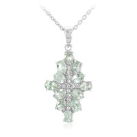 Collana in argento con Tormalina Paraíba